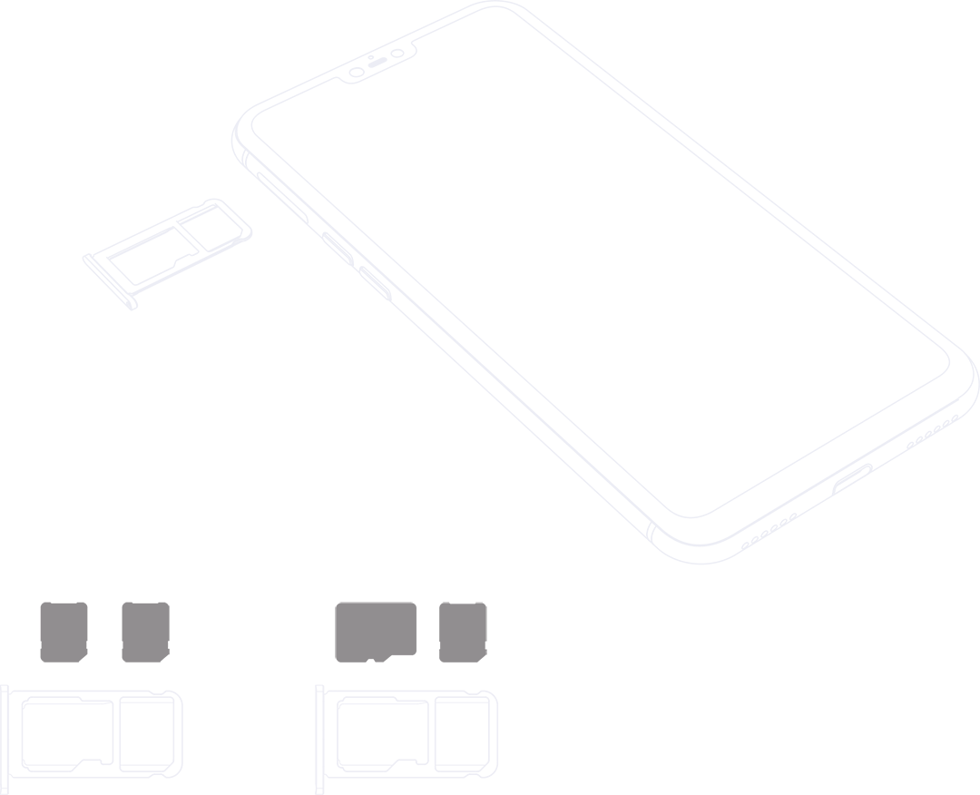 Z1 with micro and nano SIM cards